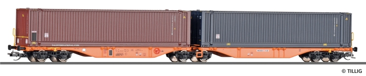 Tillig 18079 - TT - Containertragwagen, WASCOSA, Ep. VI